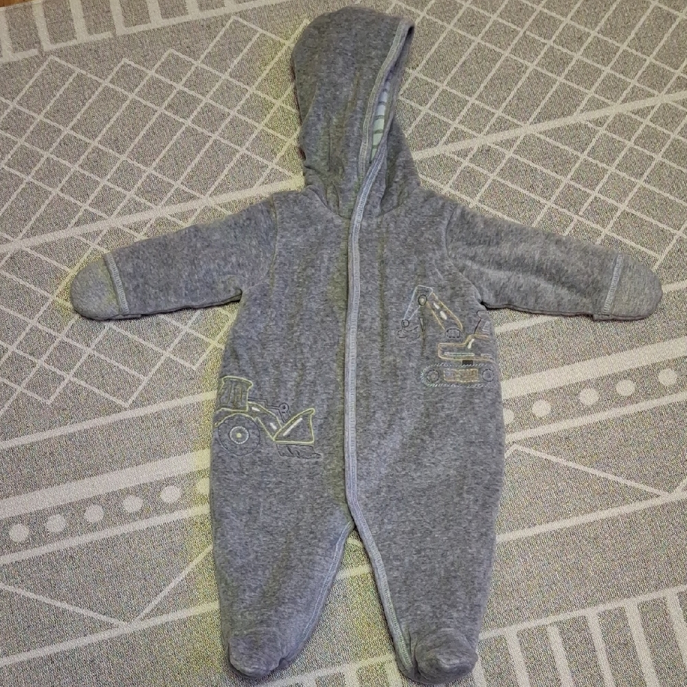 Bloomies Baby Velour Snowsuit 3-6 Months